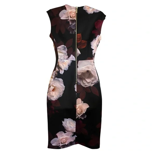 Calvin Klein Floral Sheath Dress - Picture 4 of 9